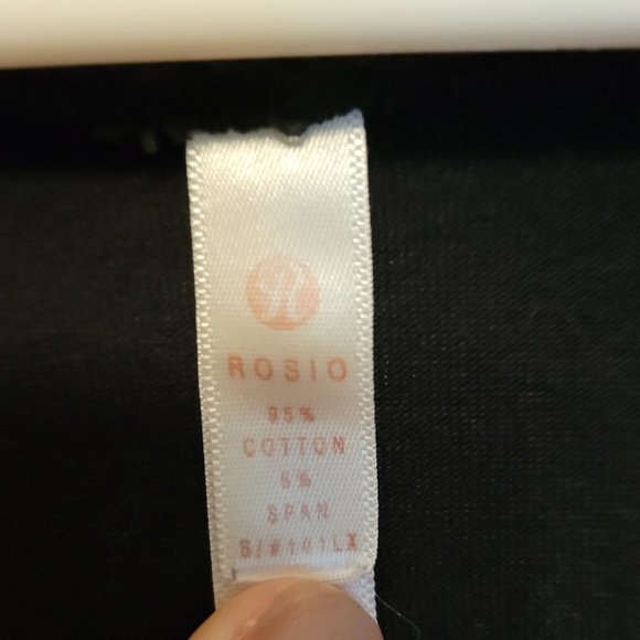 Black Rocker Type Shirt with Angel Wings - Picture 3 of 4